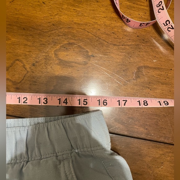 ABERCROMBIE & FITCH Drawstring Pull On Linen Blend Shorts‎ - Picture 4 of 9